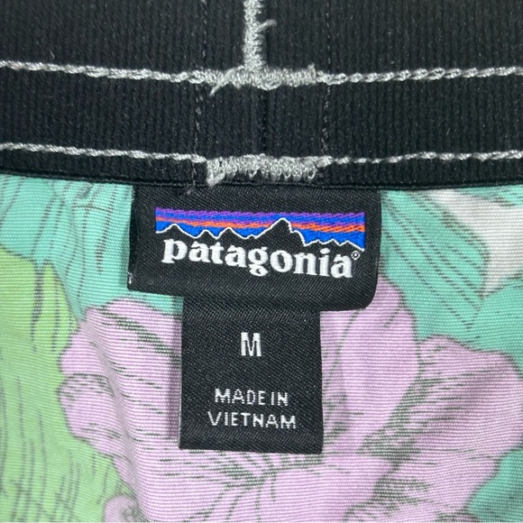 Patagonia Baggies Unlined Nylon Shorts Women’s M Hawaiian Floral Print - Picture 6 of 7